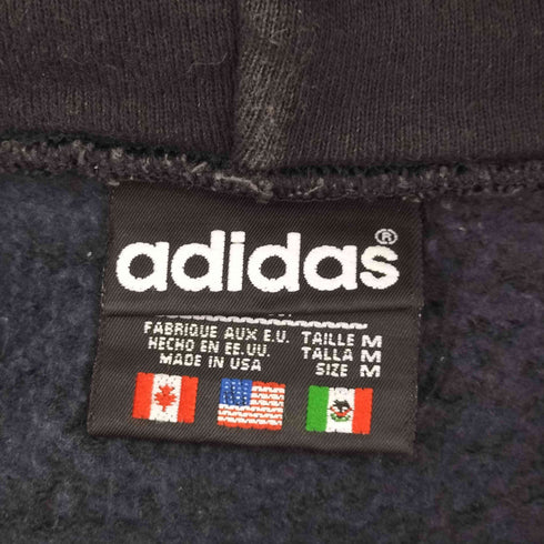 アディダス adidas 90s-00s トレフォイルロゴ プルオーバーパーカー フーディ メンズ JPN:M