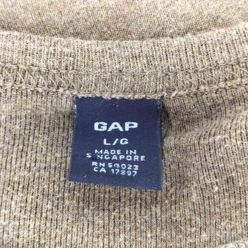 ギャップ Gap 90s-00s OLD GAP ヘビーウェイト クルーネックTシャツ メンズ JPN:L