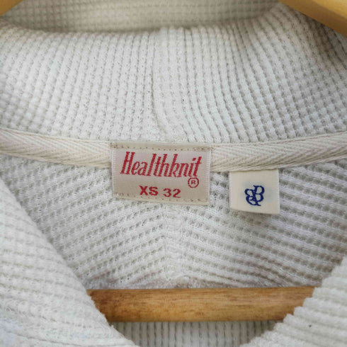 ヘルスニット Healthknit 別注 ワッフルプルオーバーパーカー レディース JPN:XS