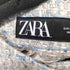 ザラ ZARA ツイード ショートテクスチャージャケット レディース import:S