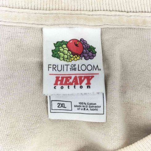 フルーツオブザルーム FRUIT OF THE LOOM 90s-00s プリント クルーネック半袖Tシャツ メンズ JPN:XXL