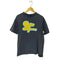 ステューシー Stussy 90s 紺タグ グラフィックプリントクルーネックTシャツ 裾袖シングル メンズ JPN:M