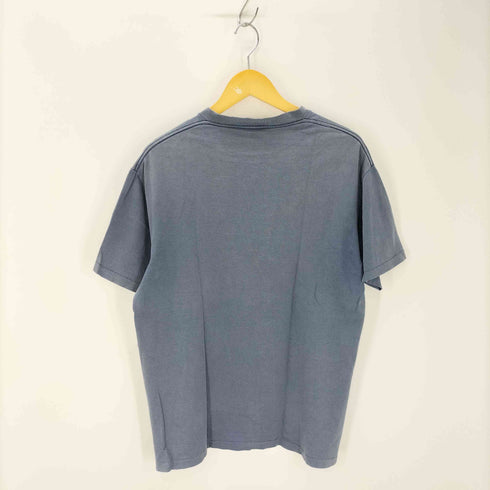 ステューシー Stussy 90s 紺タグ グラフィックプリントクルーネックTシャツ 裾袖シングル メンズ JPN:M