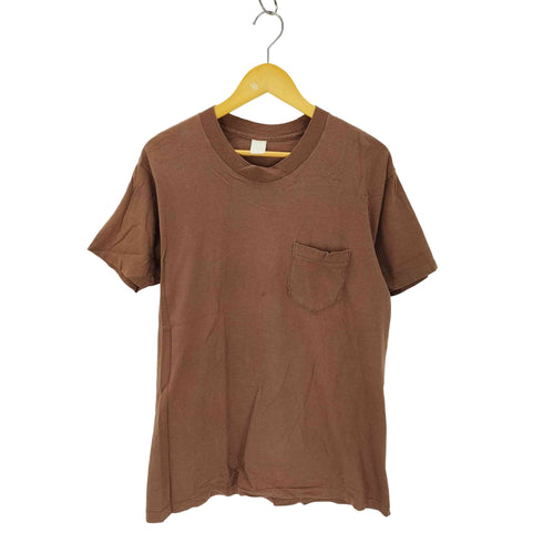 80s-90s ポケット付きTシャツ ポケT ブランク メンズ