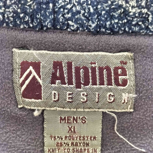 ALPINE DESIGN ロールネック レーヨン混 ニット メンズ JPN:XL
