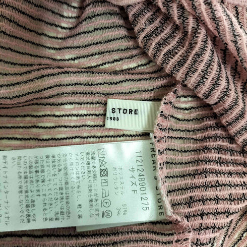 フリークスストア FREAKS STORE シアーボーダーショートスリーブTシャツ レディース FREE