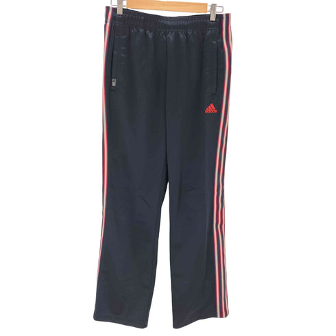 アディダス adidas 万国タグ ロゴ刺繍トラックパンツ メンズ import:M