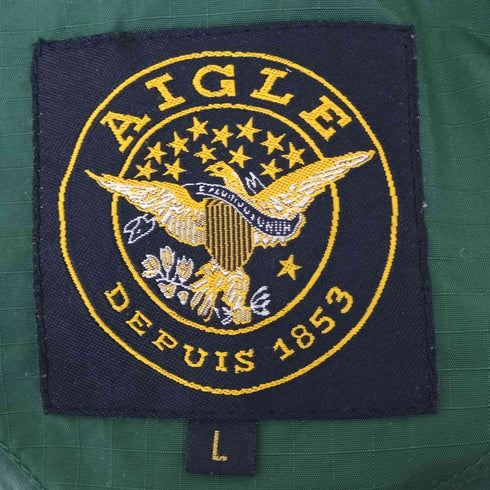エーグル AIGLE ナイロンアノラックパーカー メンズ import:L