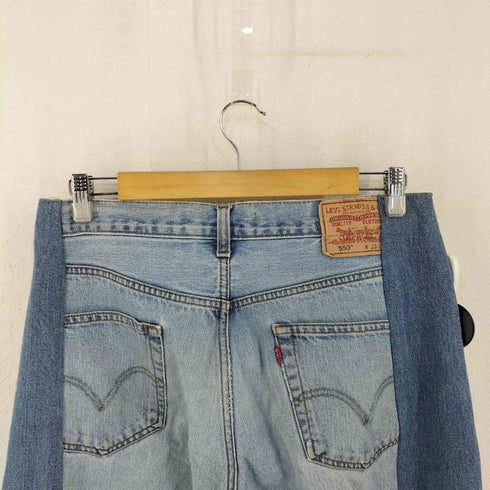 リーバイス Levis 550 RELAXED FIT Medium Stonewash リメイク加工 メンズ 33/32