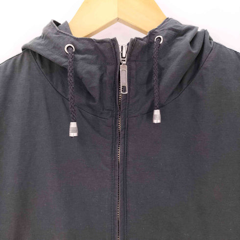 エディーバウアー Eddie Bauer 90s-00s リップストップ フーデッドジャケット 裾ドローコード メンズ JPN:L