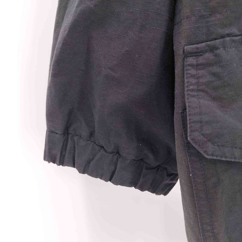 エディーバウアー Eddie Bauer 90s-00s リップストップ フーデッドジャケット 裾ドローコード メンズ JPN:L