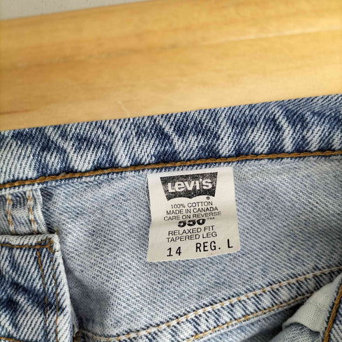 リーバイス Levis 90S カナダ製 RELAXED FIT TAPERED LEG ボタン裏212 メンズ REG L