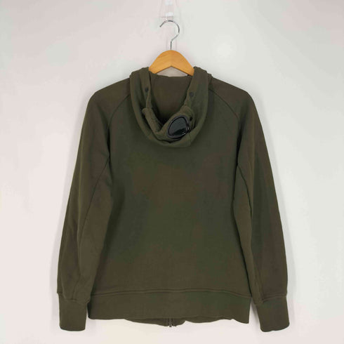 シーピーカンパニー C.P.COMPANY DIAGONAL RAISED FLEECE GOGGLE ZIPPED HOODED SWEATSHIRT ゴーグル ジップアップパーカー メンズ import:S