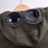 シーピーカンパニー C.P.COMPANY DIAGONAL RAISED FLEECE GOGGLE ZIPPED HOODED SWEATSHIRT ゴーグル ジップアップパーカー メンズ import:S