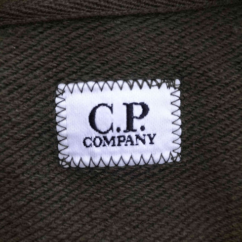 シーピーカンパニー C.P.COMPANY DIAGONAL RAISED FLEECE GOGGLE ZIPPED HOODED SWEATSHIRT ゴーグル ジップアップパーカー メンズ import:S