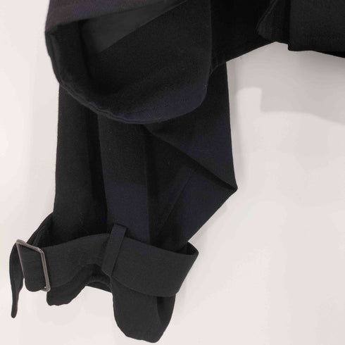 ヨウジヤマモトファム Yohji Yamamoto FEMME 2021AW SHORT TRENCH COAT 短丈 クロップド ショートジャケット レディース 1