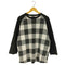 ステューシー Stussy AUTHENTIC チェック切替 ラグラン カットソー メンズ import:L