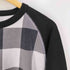 ステューシー Stussy AUTHENTIC チェック切替 ラグラン カットソー メンズ import:L