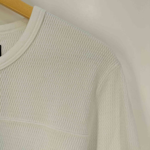 ネイバーフッド NEIGHBORHOOD M-WAFFLE C-CREW.LS ロゴパッチ サーマル ロングスリーブTシャツ メンズ JPN:M