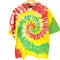 Jamaican Style 90s USA製 GRATEFUL DREADタイダイ染め 両面プリント 半袖Tシャツ カットソー メンズ JPN:L