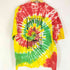 Jamaican Style 90s USA製 GRATEFUL DREADタイダイ染め 両面プリント 半袖Tシャツ カットソー メンズ JPN:L
