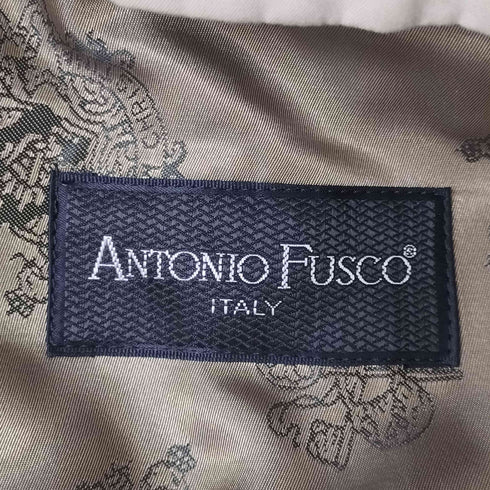 アントニオフスコ ANTONIO FUSCO ライナー付きステンカラーコート メンズ