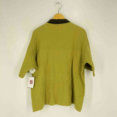STOOPID 90s USA製 パターン切替 コットンニット シャツ メンズ import:L