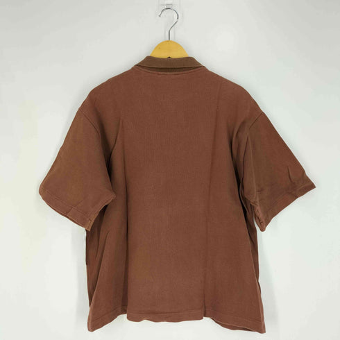 STOOPID 90s USA製 パターン切替 コットンニット シャツ メンズ import:L