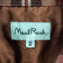 MAUL RUCK チェック柄 レーヨン混 フラップポケット シャツ ジャケット メンズ 2