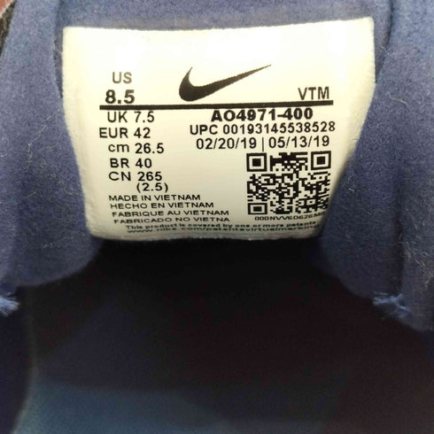 ナイキ NIKE AIR MAX 270 REACT AO4971-400 ローカットスニーカー メンズ JPN:26.5