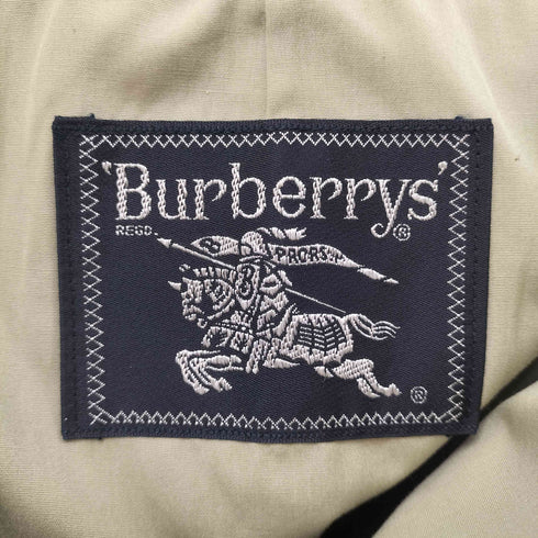 バーバリーズ BURBERRYS ポリ65 コットン35 ステンカラーコート メンズ