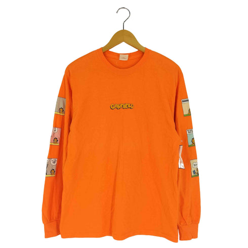 コミックプリント ロングスリーブTシャツ メンズ
