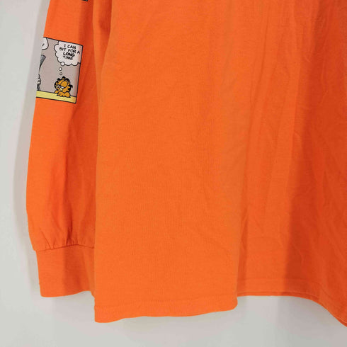 コミックプリント ロングスリーブTシャツ メンズ