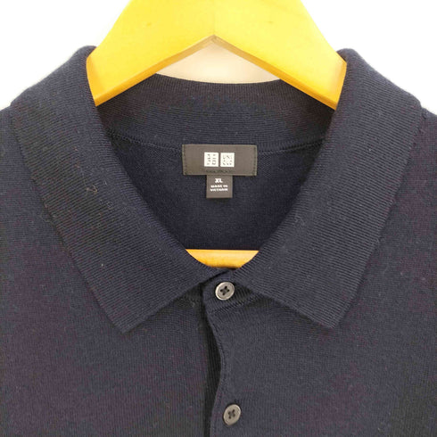 ユニクロユー UNIQLO U メリノニットポロシャツ メンズ JPN:XL