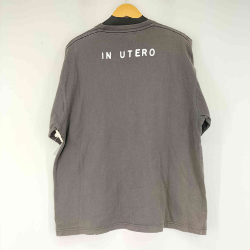パブリュクス PUBLUX バンドプリントクルーネックTシャツ メンズ JPN:L