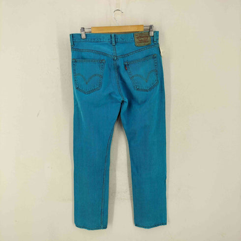 リーバイス Levis レソト製 505 レギュラーフィットデニムパンツ ボタン裏249 後染め メンズ 33/34