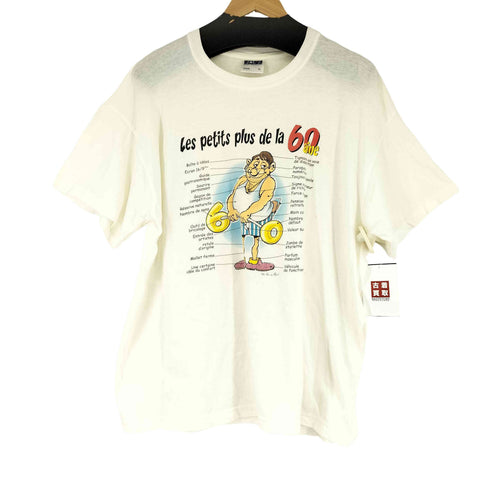 プリントクルーネックTシャツ メンズ JPN:XL