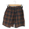 Willow pants チェック イージーショーツ ショートパンツ メンズ
