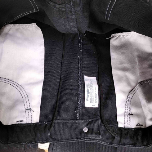 ラングラー Wrangler メキシコ製 82BK WRANCHER DRESS JEANS ウエストコード リメイク ランチャー ドレス ジーンズ メンズ 38×29