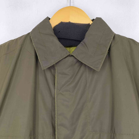 プリーツプリーズイッセイミヤケ PLEATS PLEASE ISSEY MIYAKE ナイロンステンカラーコート インサイドアウト ダブルジップ メンズ JPN:3