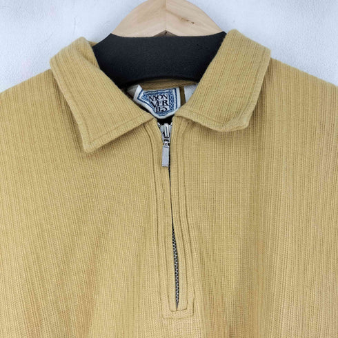 CANYON RIVER BLUES S/S ハーフジップ ポロシャツ メンズ JPN:M
