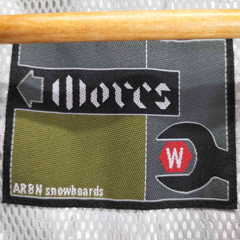 WORES ARBN DIGGER ロールアップ式 ジップアップジャケット メンズ