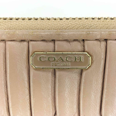 コーチ COACH マディソンギャザー ランドファスナー 長財布 レディース