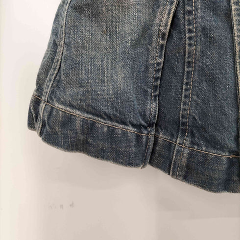 マリテフランソワジルボー MARITHE FRANCOIS GIRBAUD コットンダブルデニムジャケット レディース import:S