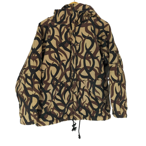 ネスタブランド NESTA BRAND ダブルジップ 総柄トライバル フーデッドジャケット メンズ JPN:M