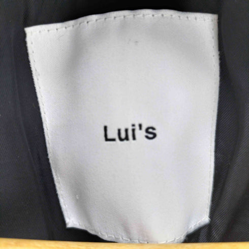 ルイス Luis ボタンレス ノーカラジャケット メンズ JPN:M