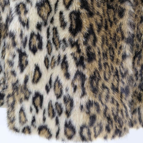 アズールバイマウジー AZUL by moussy レオパード フェイクファージャケット レディース JPN:S