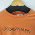 シーケーカルバンクライン ck Calvin Klein フロントロゴ クルーネック Tシャツ レディース L