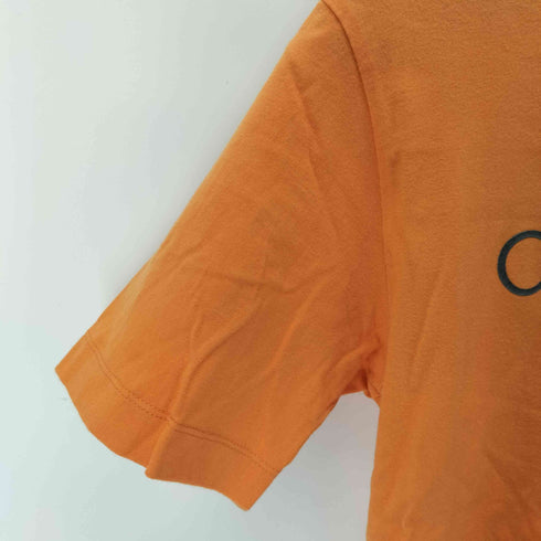 シーケーカルバンクライン ck Calvin Klein フロントロゴ クルーネック Tシャツ レディース L