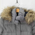 トミーヒルフィガー TOMMY HILFIGER フェイクファーダウンコート レディース import:S